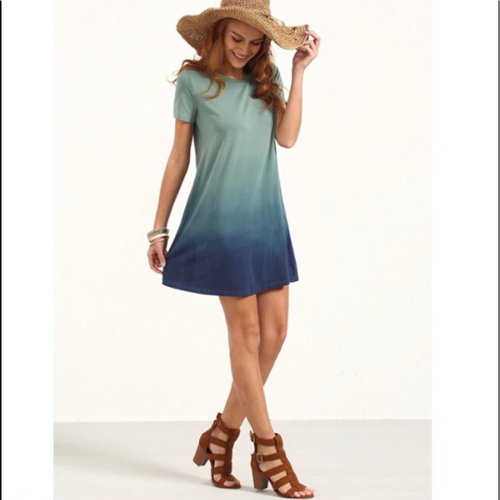 Swing T-Shirt Ombre Dress